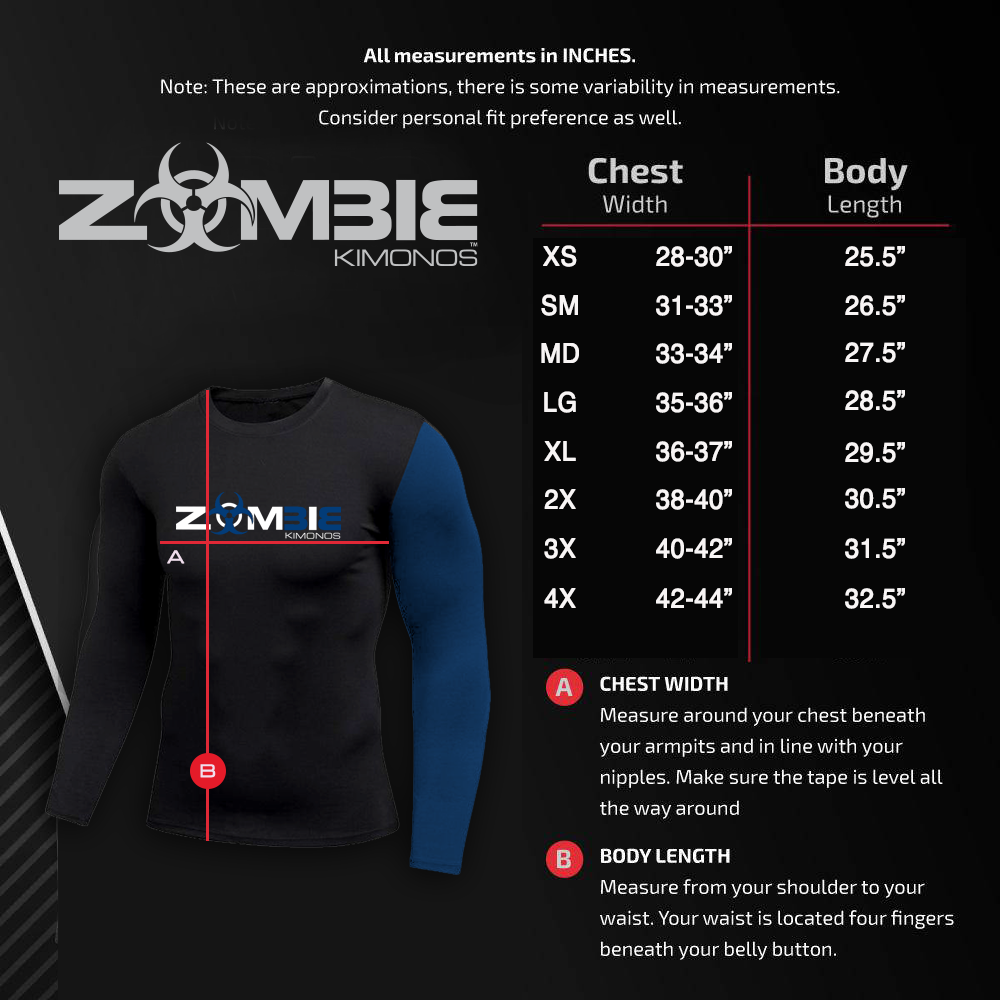 Zombie Killer Bee Rashguard - Long Sleeve